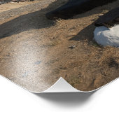 Sojus Rakete kurz nach der Ankunft Fotodruck (Ecke)