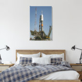 Sojus Rakete kurz nach der Ankunft Leinwanddruck (Insitu (Schlafzimmer))