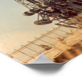 Sojus-Raumsonde (Apollo-Soyuz-Testprojekt) Poster (Ecke)
