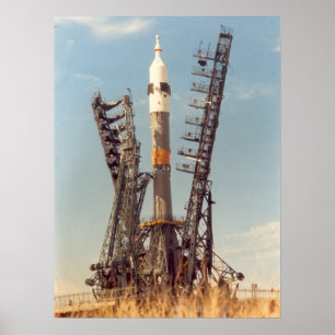 Sojus-Raumsonde (Apollo-Soyuz-Testprojekt) Poster