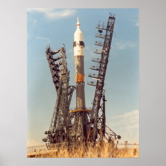 Sojus-Raumsonde (Apollo-Soyuz-Testprojekt) Poster (Vorne)