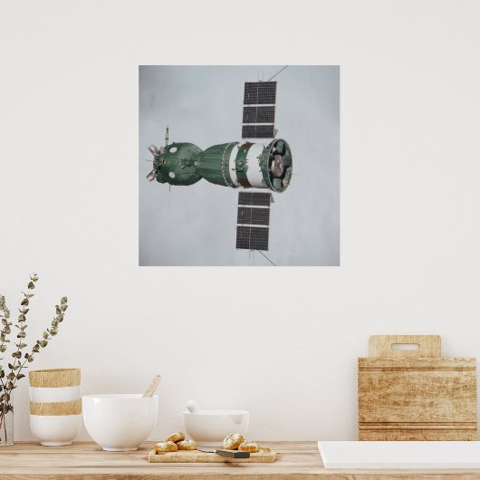 Sojus-Raumsonde (Apollo-Soyuz-Testprojekt) Poster (Küche)