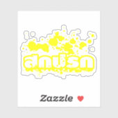 Sokkaprok / Dirty in thailändischer Sprache Aufkleber (Blatt)