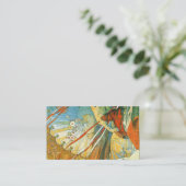 Sokol Festival Alphonse Mucha Visitenkarte (Stehend Vorderseite)