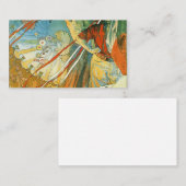 Sokol Festival Alphonse Mucha Visitenkarte (Vorne/Hinten)