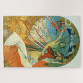 Sokol Festival von Alphonse Mucha Puzzle (Horizontal)