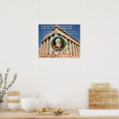 Sokrates berühmtes Zitat - Starke Köpfe Poster (Küche)