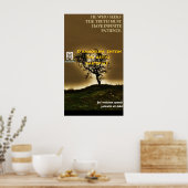 Sokrates berühmtes Zitat - Wahre Bedürfnisse Gedul Poster (Küche)