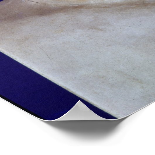 Sokrates-Büste Poster (Ecke)