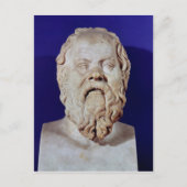 Sokrates-Büste Postkarte (Vorderseite)
