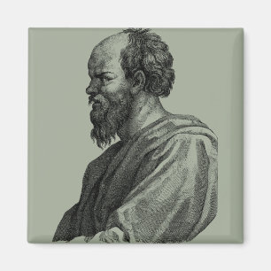 Sokrates Illustration Magnet