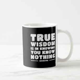 Sokrates Inspiriere die Philosophie des Stoikratst Kaffeetasse