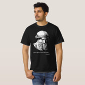 Sokrates "Know Nothing" Philosopher T - Shirt (Vorne ganz)