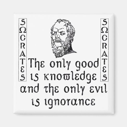Sokrates Magnet (Vorne)