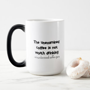 Sokrates mit einer Drehung Verwandlungstasse