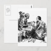 Sokrates Postkarte (Vorne/Hinten)