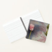 Sokrates Soul Health Quote Rosa Blume Journal Notizblock (Innenseite)