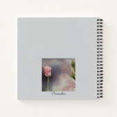 Sokrates Soul Health Quote Rosa Blume Journal Notizblock (Rückseite)