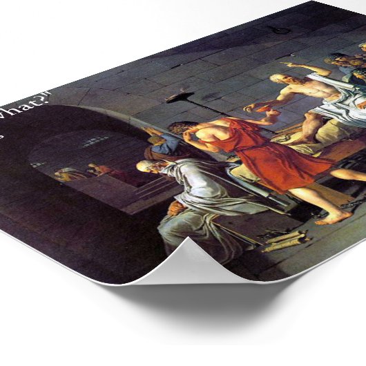 Sokrates-Tod Poster (Ecke)