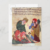 Sokrates und seine Schüler Postkarte (Vorne/Hinten)