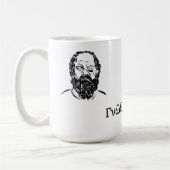 Sokrates' Weisheit Kaffeetasse (Links)