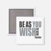 Sokrates-Zitat Magnet (Vorderseite/Rückseite)