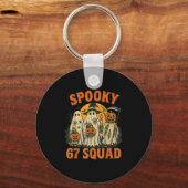 Soky 67 Squad Funny Halloween Ghost 6 7 Six Seven Schlüsselanhänger (Vorderseite)