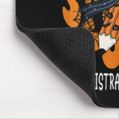 Soky Administrative Istant Halloween School Mousepad (Ecke)