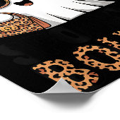 Soky &amp; Boujee Ghost Coquette Leopard Boo Jee H Poster (Ecke)