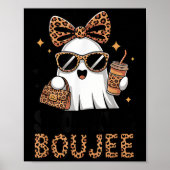 Soky &amp; Boujee Ghost Coquette Leopard Boo Jee H Poster (Vorne)
