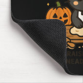 Soky Biscuits Club Cat Funny Halloween Baking Tee  Mousepad (Ecke)