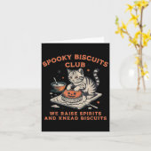 Soky Biscuits Club Cat, Halloween Baking Karte (Gelbe Blume)