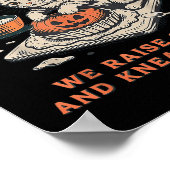 Soky Biscuits Club Cat, Halloween Baking Poster (Ecke)