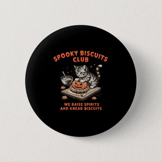 Soky Biscuits Club Halloween Backen Button (Vorderseite)