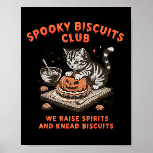 Soky Biscuits Club Halloween Backen Poster