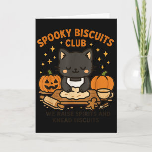 Soky Biscuits Club Katze Lustig Halloween Backen T Karte