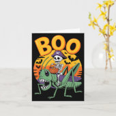 Soky Grhopper Costume On Boo Grhopper Halloween Karte (Gelbe Blume)