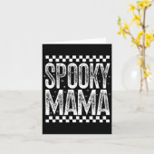 Soky Mama Retro Halloween Season Witch Quote Sayin Karte (Gelbe Blume)