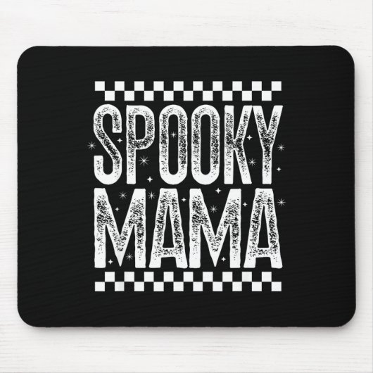 Soky Mama Retro Halloween Season Witch Quote Sayin Mousepad (Vorne)