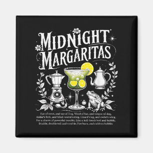 Soky Midnight Margaritas Funny Halloween Drink Magnet