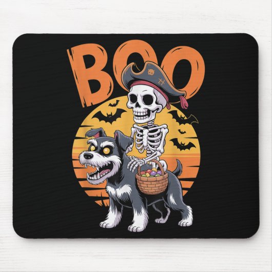 Soky Mini Schnauzer Costume Miniature Schnauzer Ha Mousepad (Vorne)