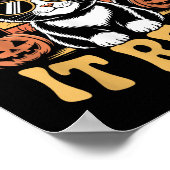 Soky Niedlich Creen' it Real Funny Cat Halloween P Poster (Ecke)
