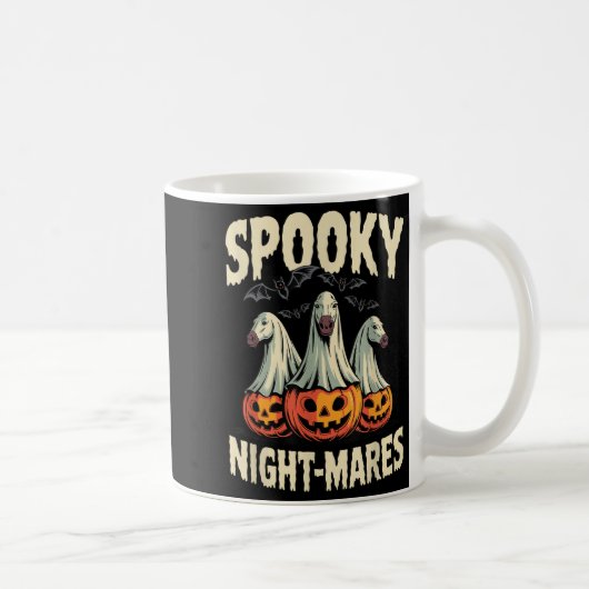 Soky Night-mares Halloween Pferd Kaffeetasse (Rechts)
