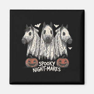 Soky Night Stures Halloween Pferd Geist Funny Soky Magnet