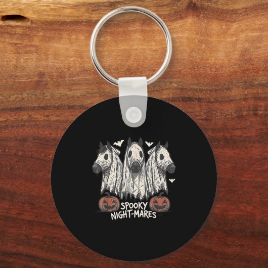 Soky Night Stures Halloween Pferd Geist Funny Soky Schlüsselanhänger (Vorderseite)