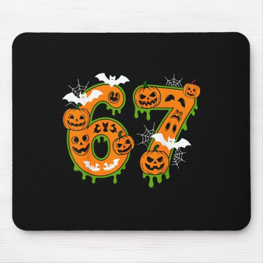 Soky Number 67 In Halloween For Everyone  Mousepad (Vorne)