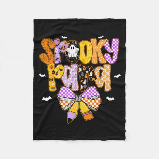 Soky Para Halloween Costume Paraprofessional Coque Fleecedecke (Vorderseite)