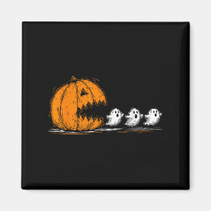 Soky Pumpkin jagen Niedliche Ghosts Halloween Para Magnet