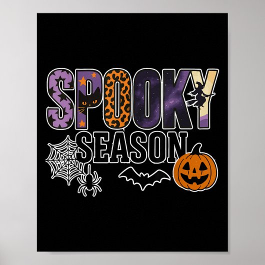Soky Season Halloween-Kürbis Halloween Mädchen Fra Poster (Vorne)