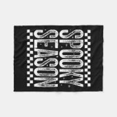 Soky Season Retro Halloween Witch Quote Saying Gif Fleecedecke (Vorderseite (Horizontal))